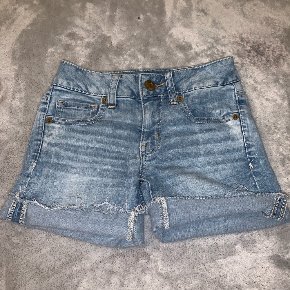 American eagle midi super stretch  Jean shorts
